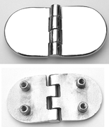 Stainless Hinges Upholstery 4-Stud